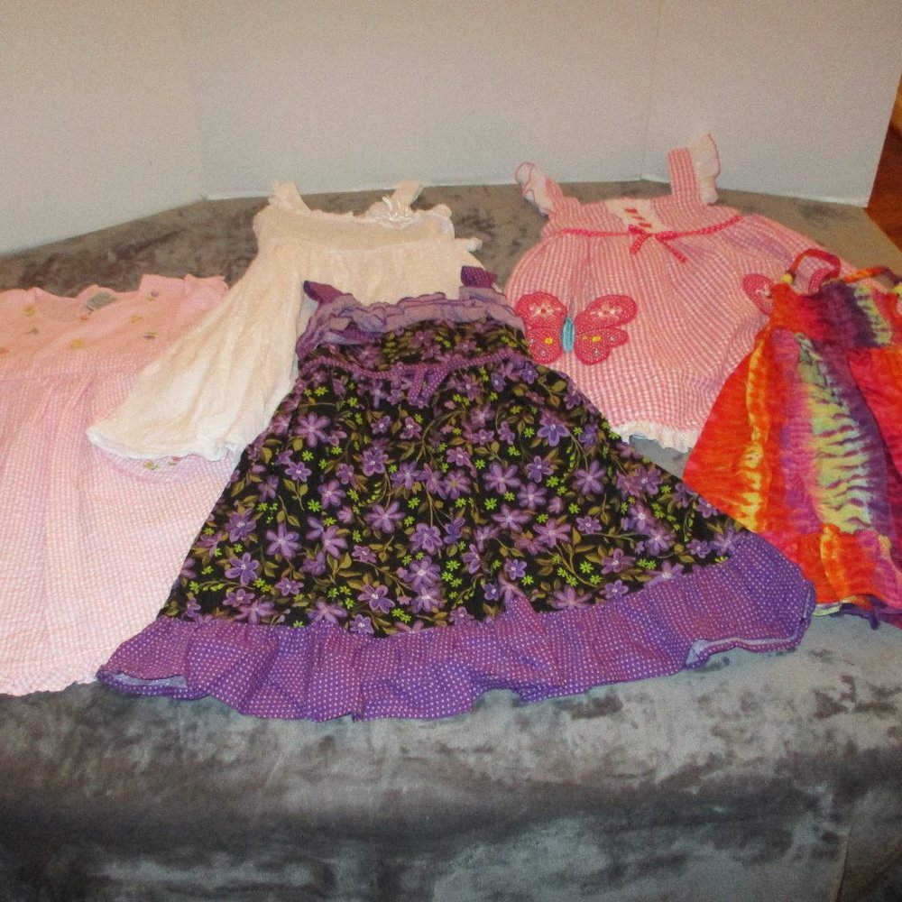 Youngland Girls Lot of 5 Dresses